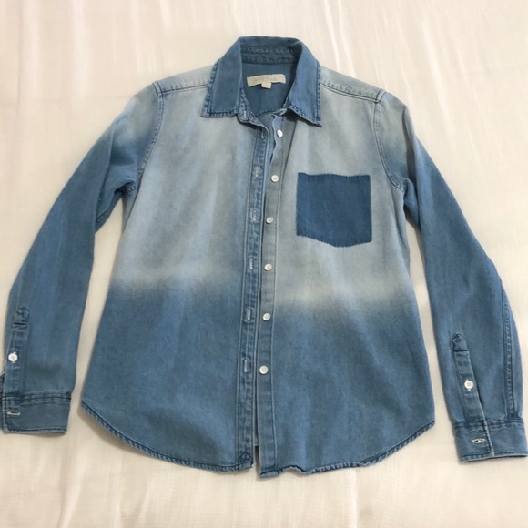 Olive & Oak Tops - Olive & Oak denim button up